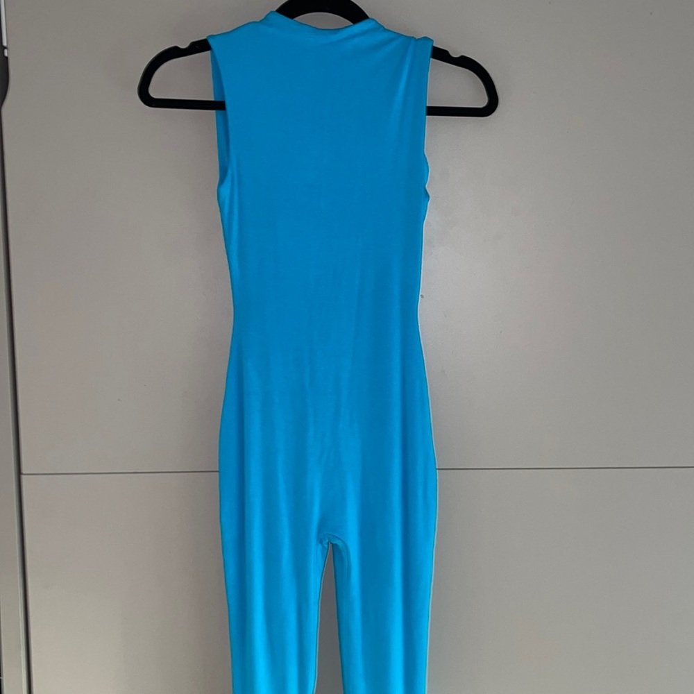 Electric blue jumpsuit